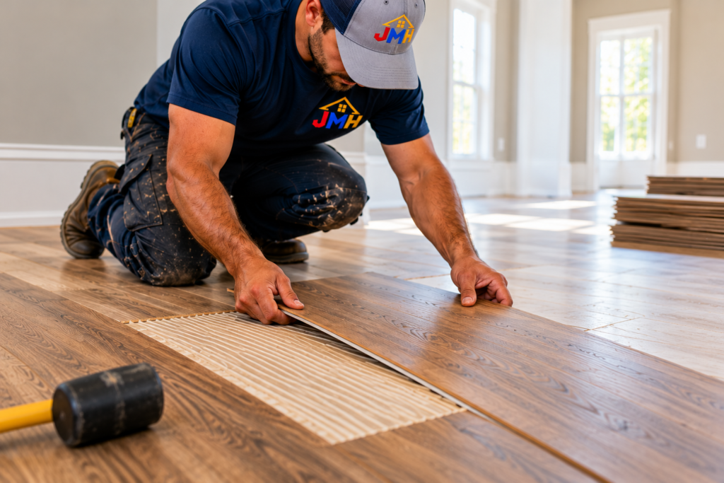 precision flooring installation